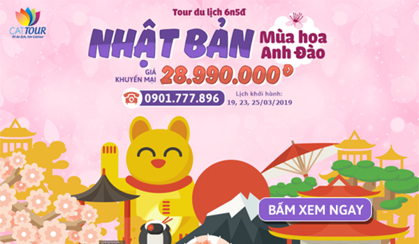 Nhật Bản mùa hoa anh đào