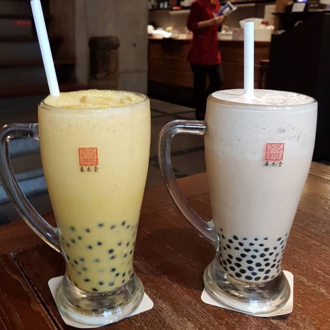 Thề luôn uống một cốc trà sữa này là no căng bụng không muốn ăn thêm gì nữa ấy các bạn ạ