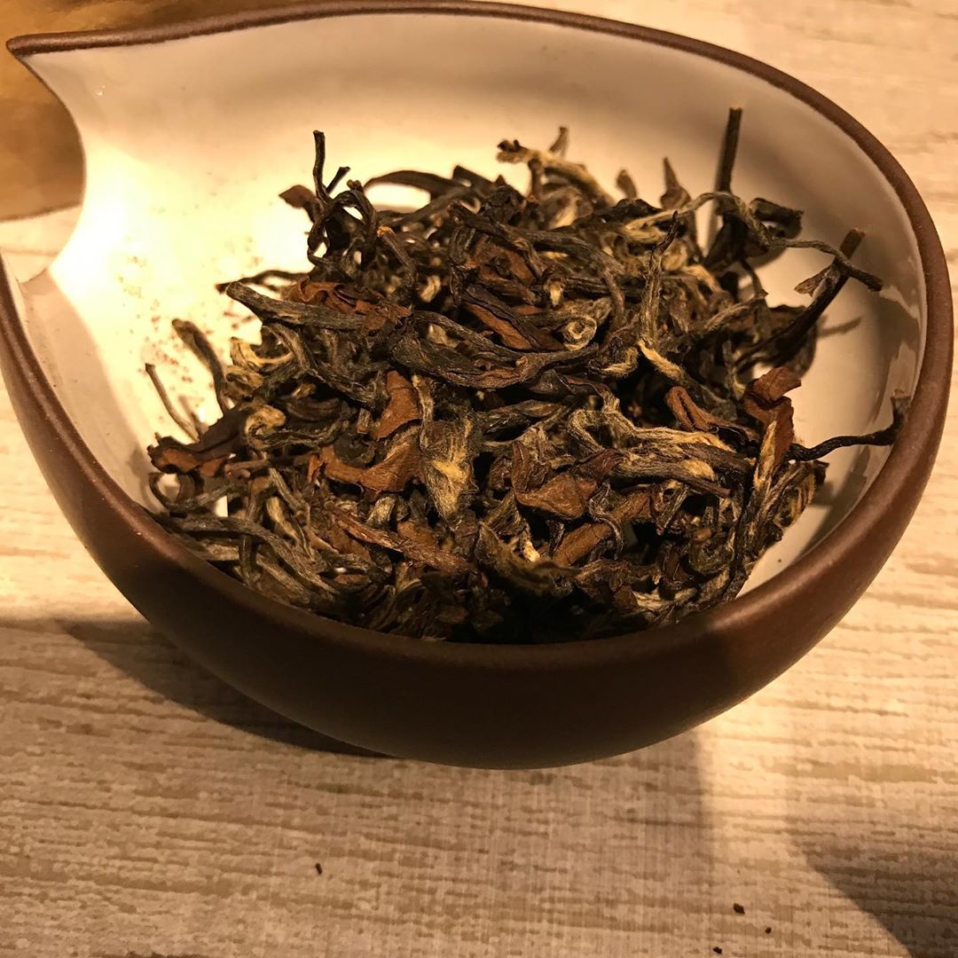 Trà được xao khô