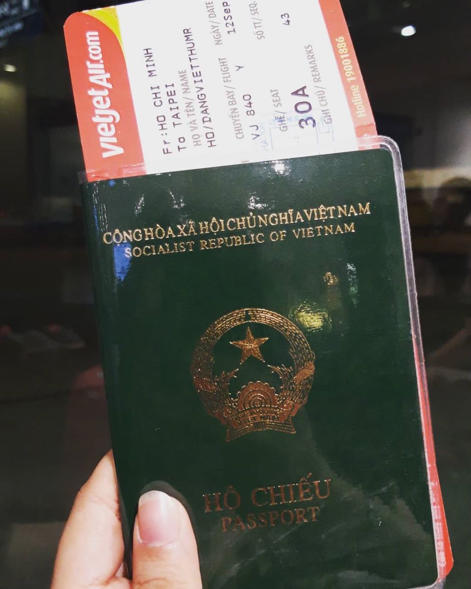 Hộ chiếu du lịch Đài Loan