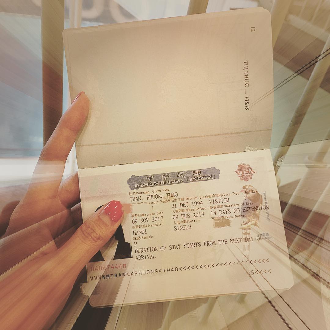 Visa du lịch Đài Loan
